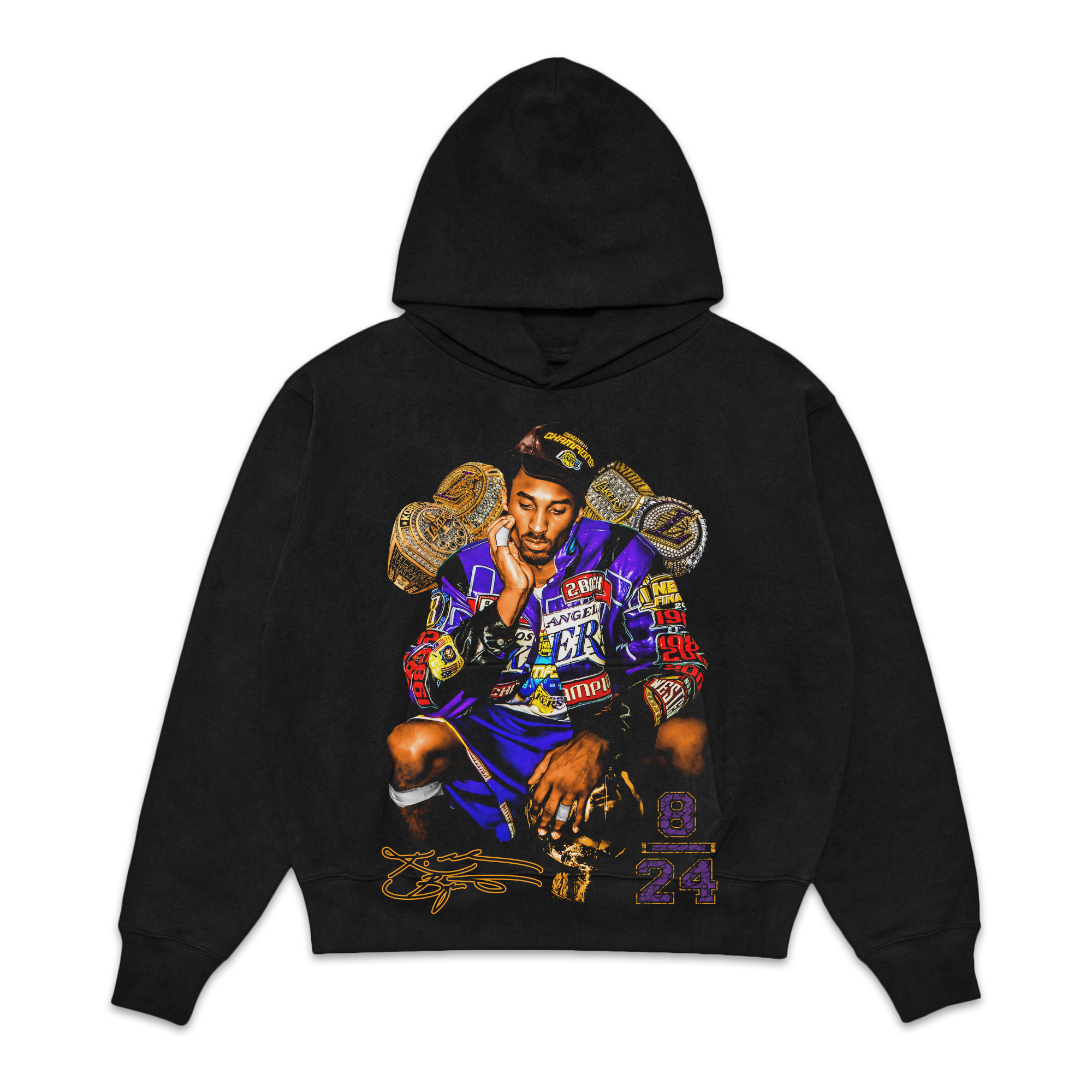 Devin Booker Kobe Bryant Hoodie Kobe Gigi Lakers Hoodie Devin