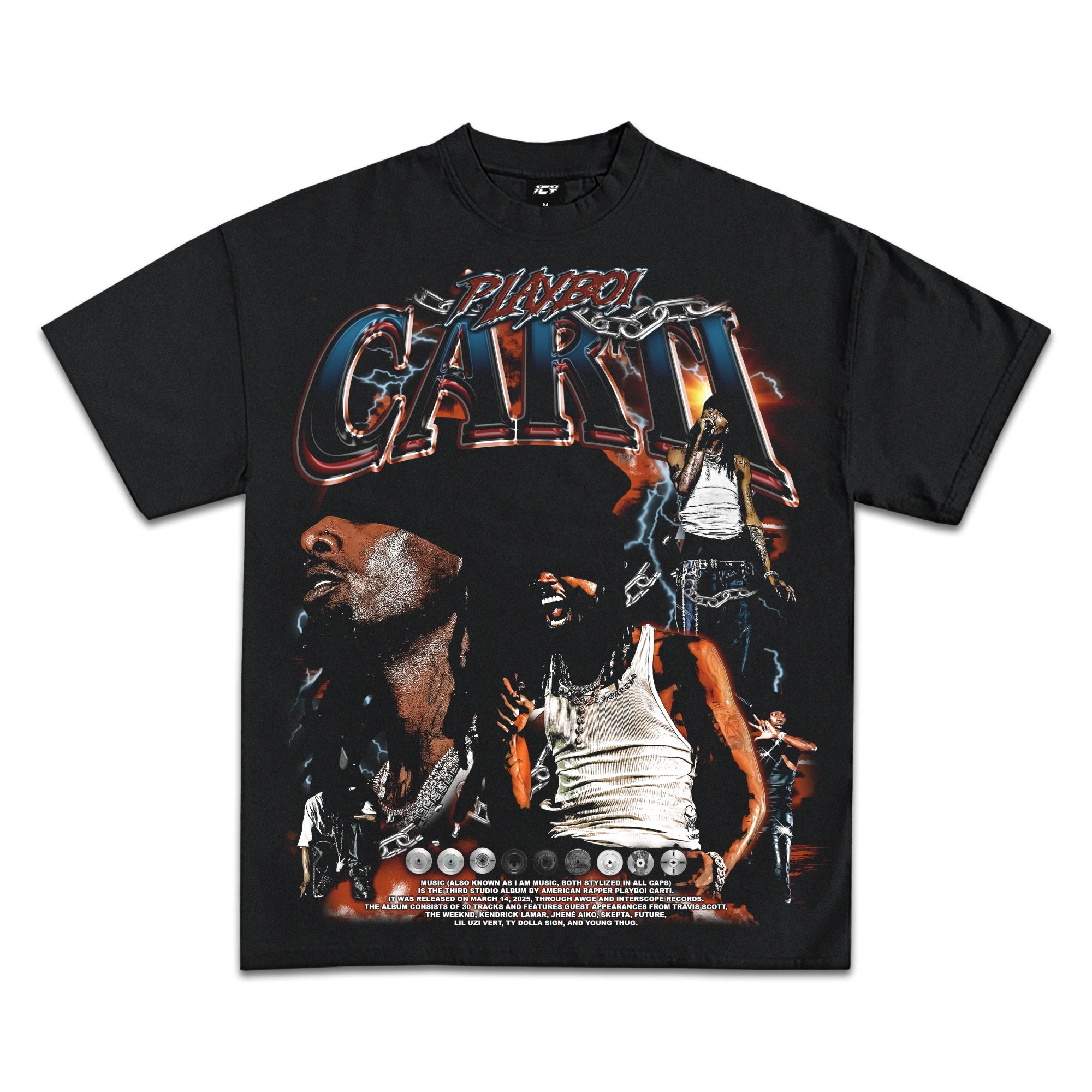 Playboi Carti Icy Exclusive Graphic T-Shirt