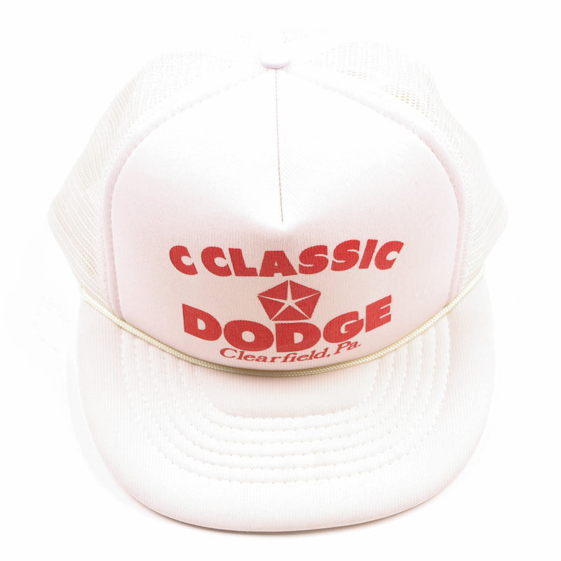 Vintage C Classic Dodge Trucker Snapback Hat