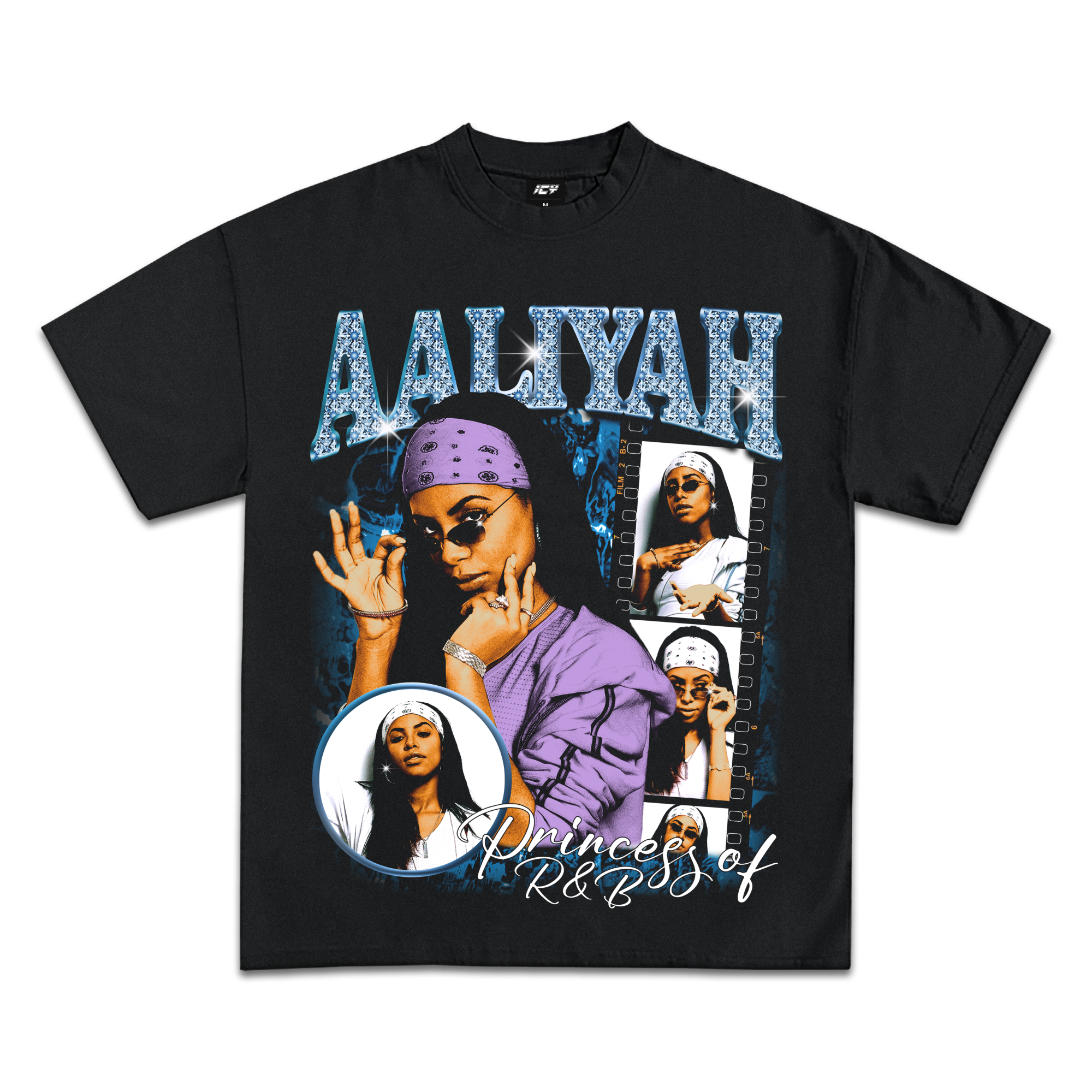 Aaliyah Princess of R&B Graphic T-Shirt