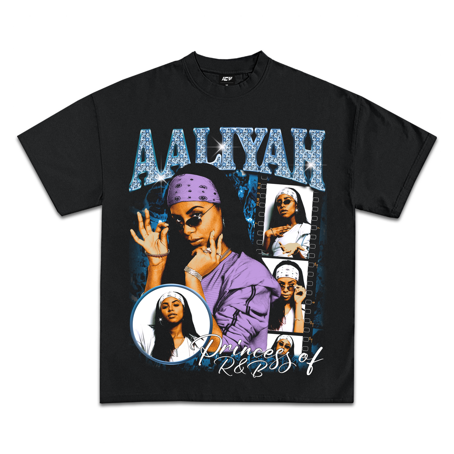 Aaliyah Princess Of R&b Graphic T-shirt