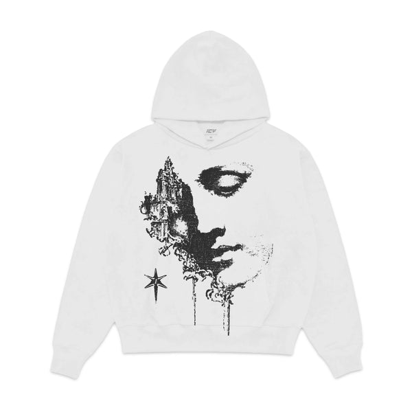 Abstract Face Graphic Hoodie