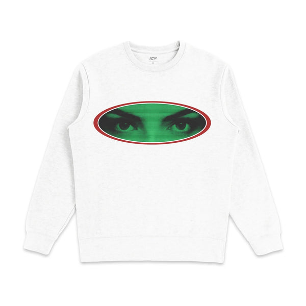 All Eyes Graphic Crewneck