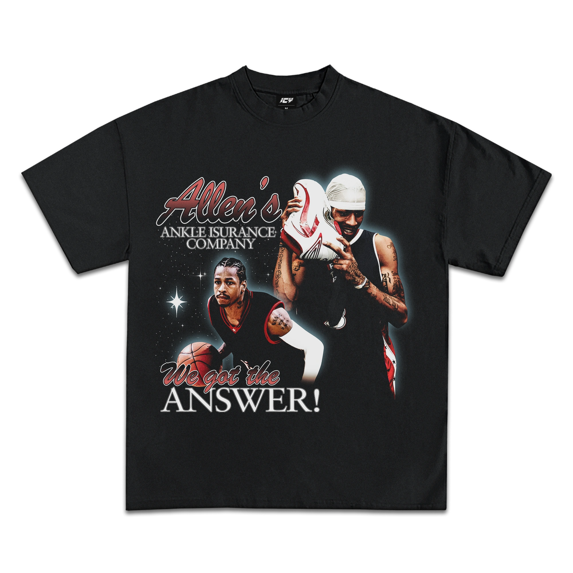 Allen Iverson Ankle Insurance Graphic T-Shirt