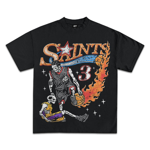Allen Iverson Saint Graphic T-Shirt