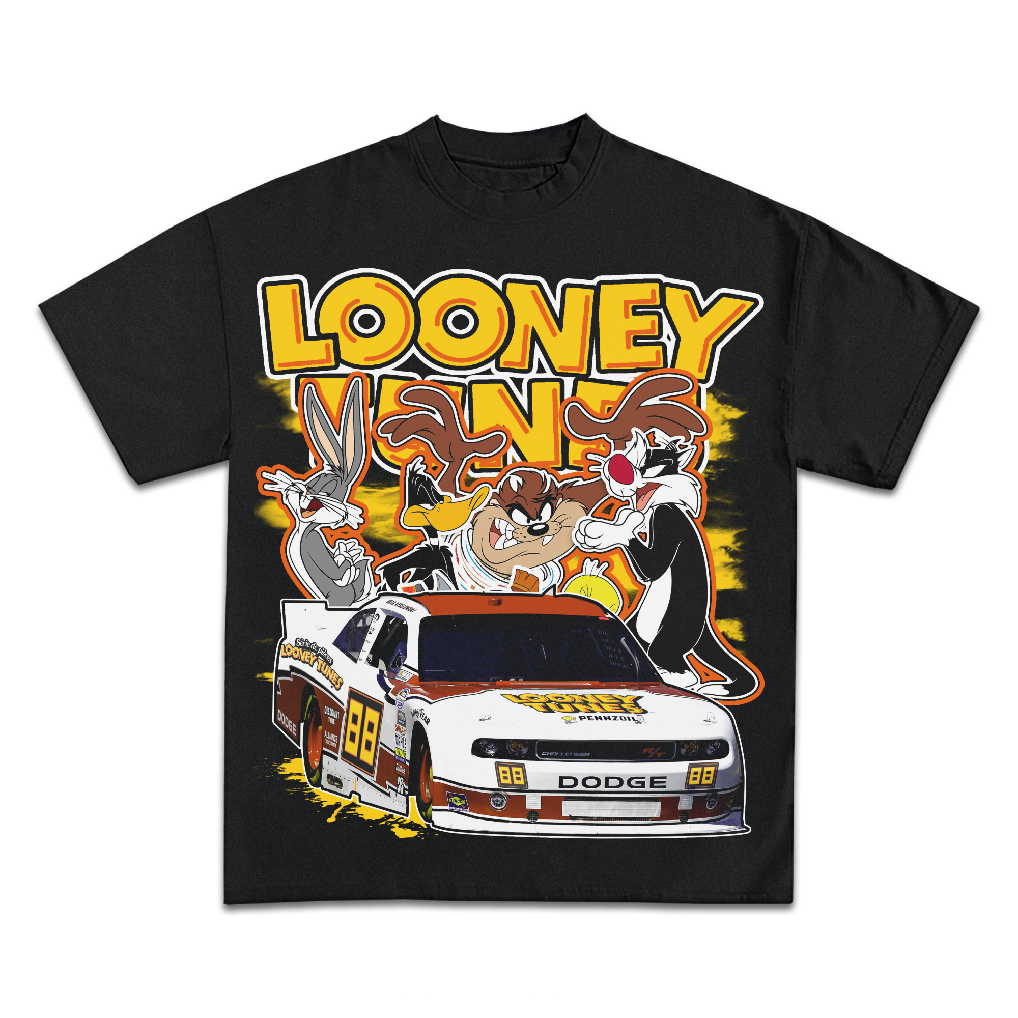 Looney Tunes Racing Graphic T-Shirt