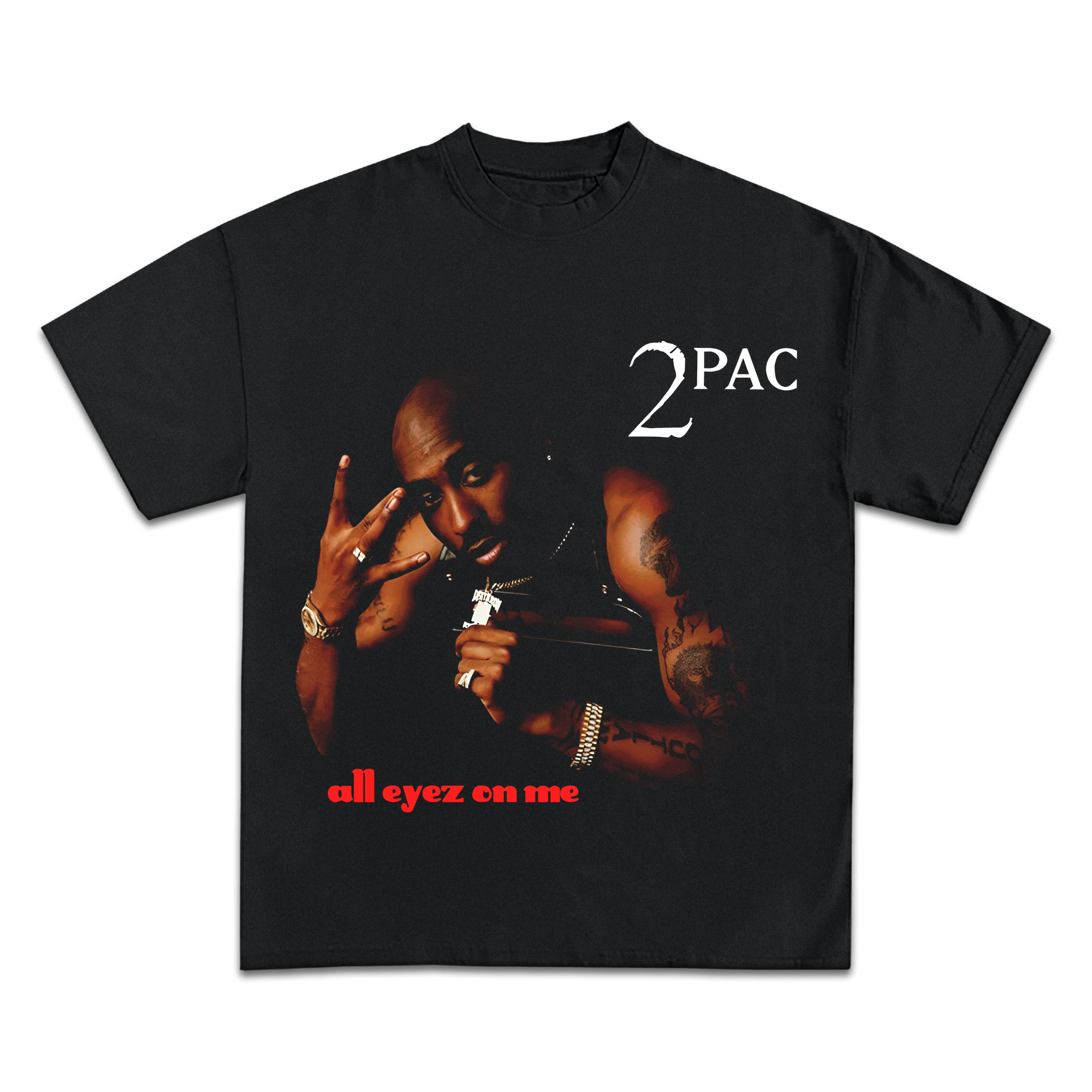 2Pac All Eyez On Me Graphic T-Shirt