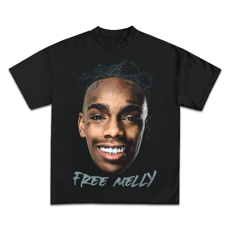 YMW Melly "Free Melly" Graphic T-Shirt