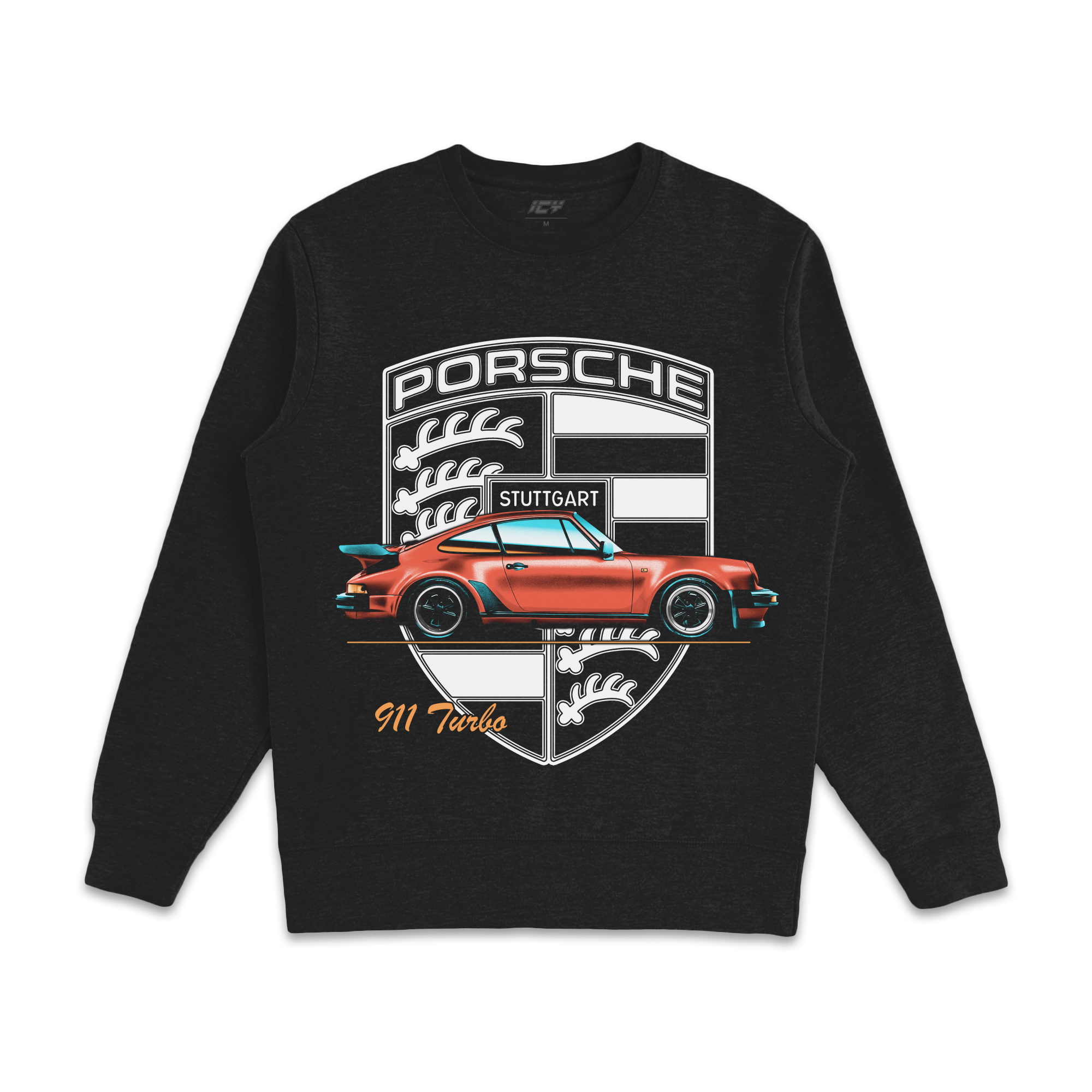 Porsche 911 Turbo Graphic Crewneck Sweatshirt