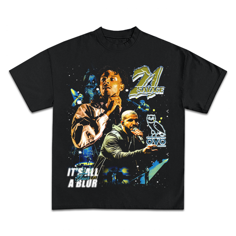 Drake x 21 Savage Her Loss Tour T-Shirt