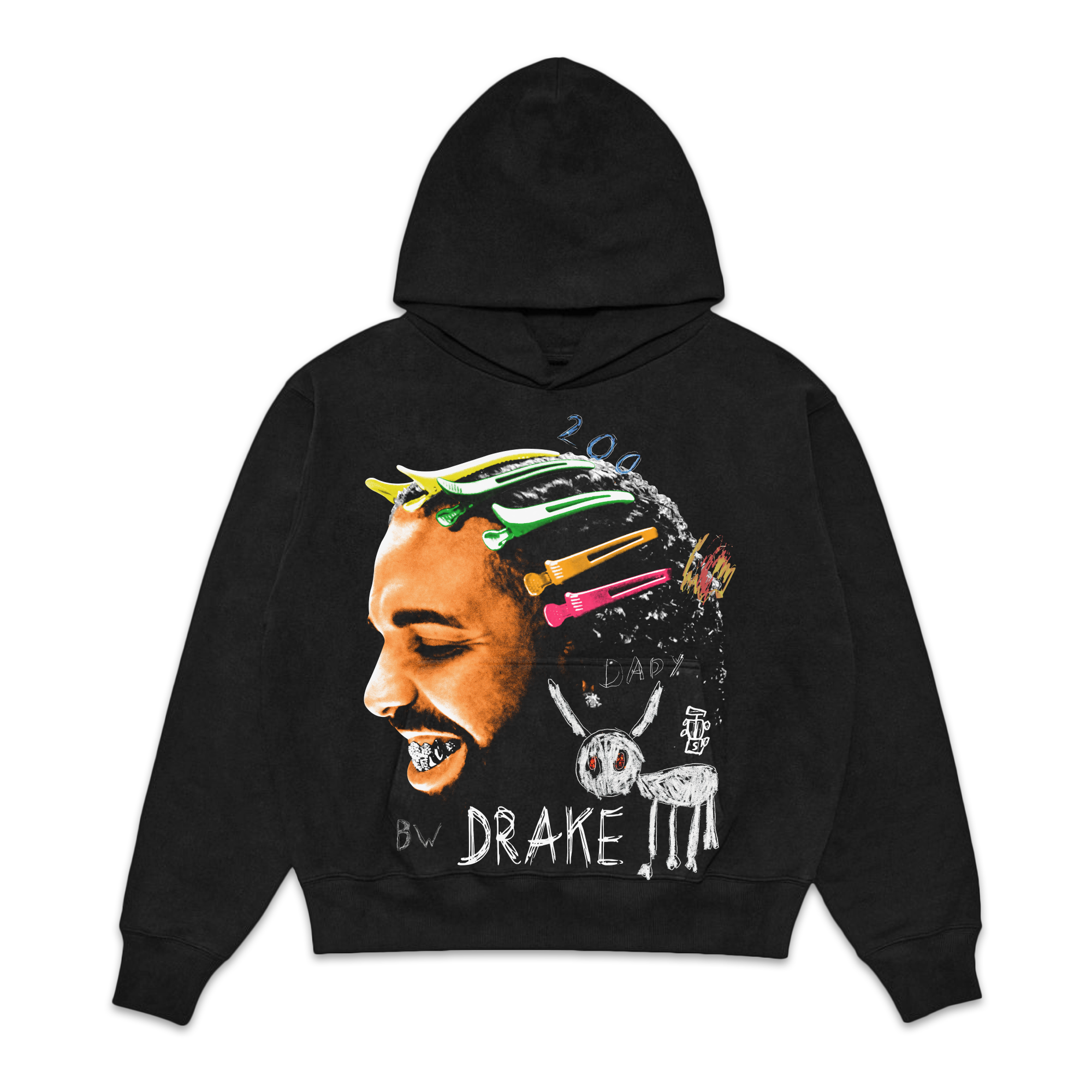 Drake For All The Dogs Jumbo Fleece Hoodie