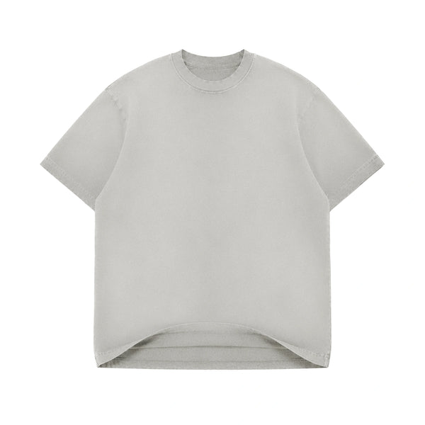 Grey Oil Washed Oversized T-Shirt