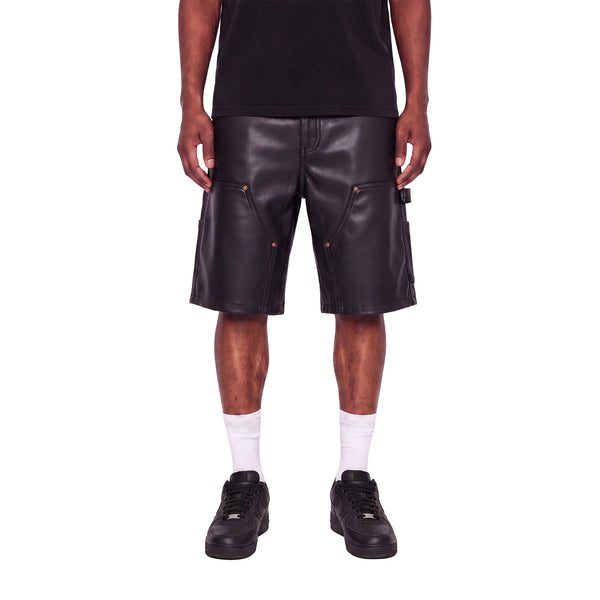 Leather Double Knee Carpenter Shorts