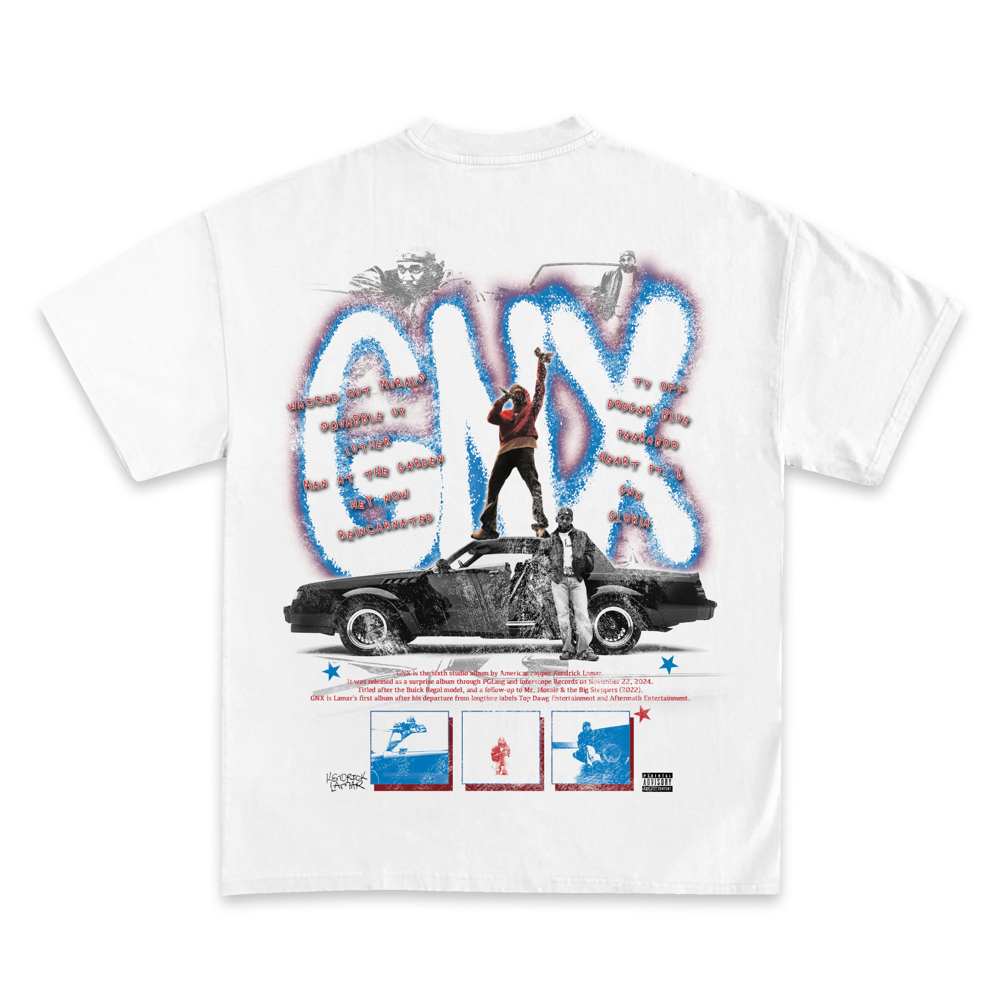 Kendrick Lamar GNX Graphic T-Shirt