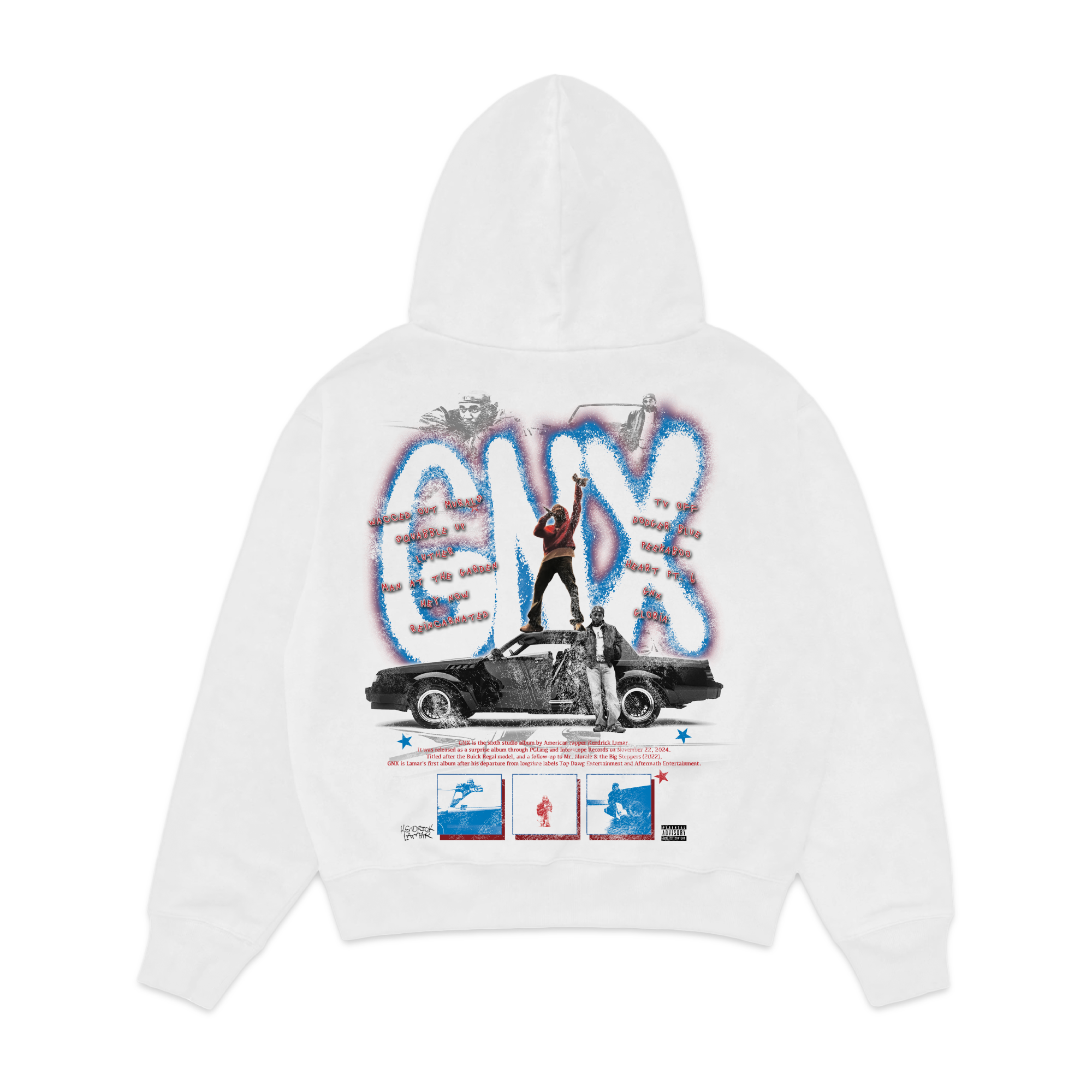 Kendrick Lamar GNX Fleece Graphic Hoodie