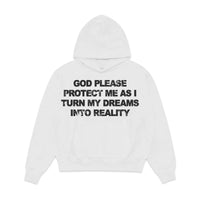 God Please Protect Me Graphic Hoodie