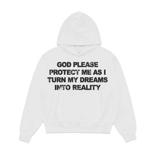 God Please Protect Me Graphic Hoodie