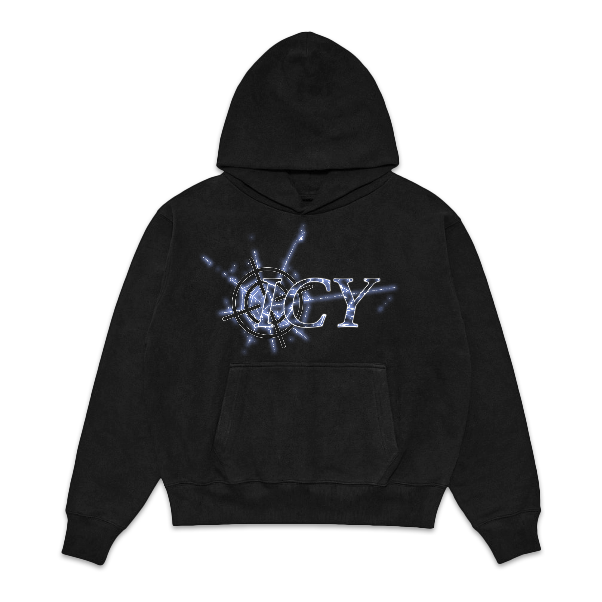 Icy Eclipse Jumbo Fleece Hoodie