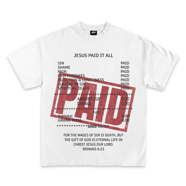 Jesus Paid It All Graphic T-Shirt