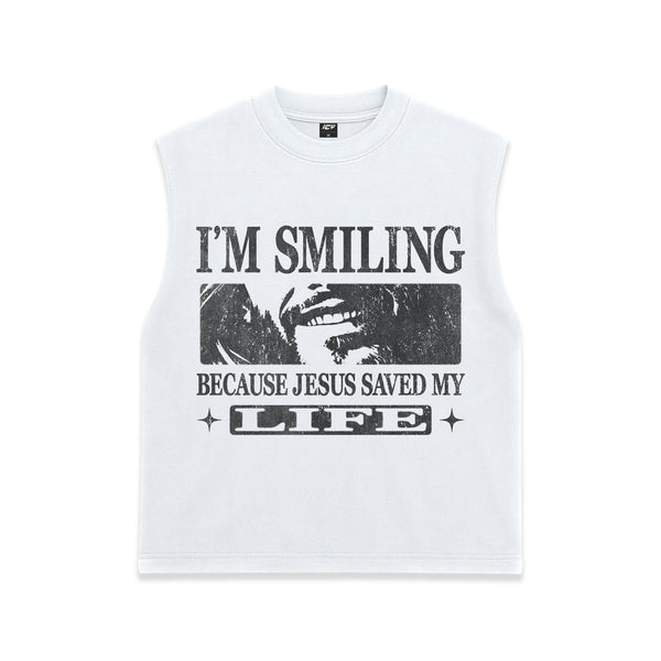 Jesus Saved My Life Sleeveless Shirt