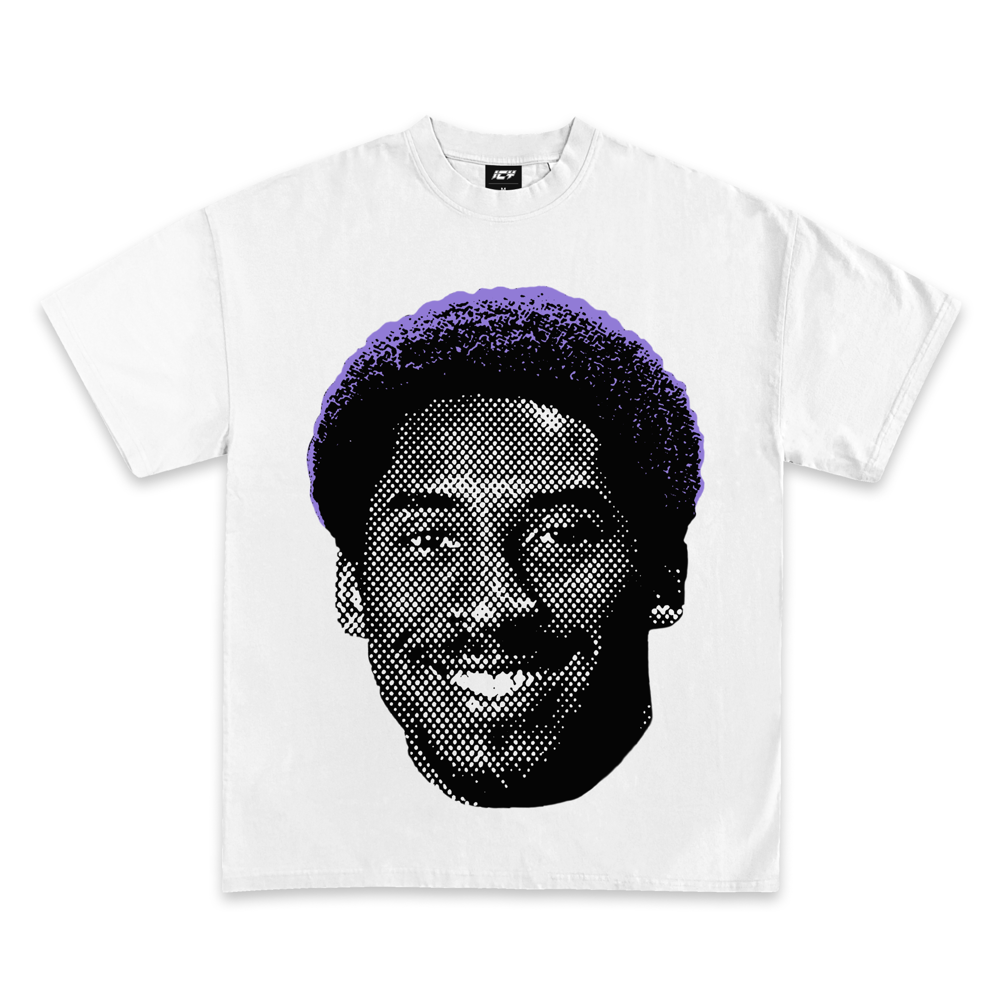 Kobe Bryant Afro Graphic T-Shirt