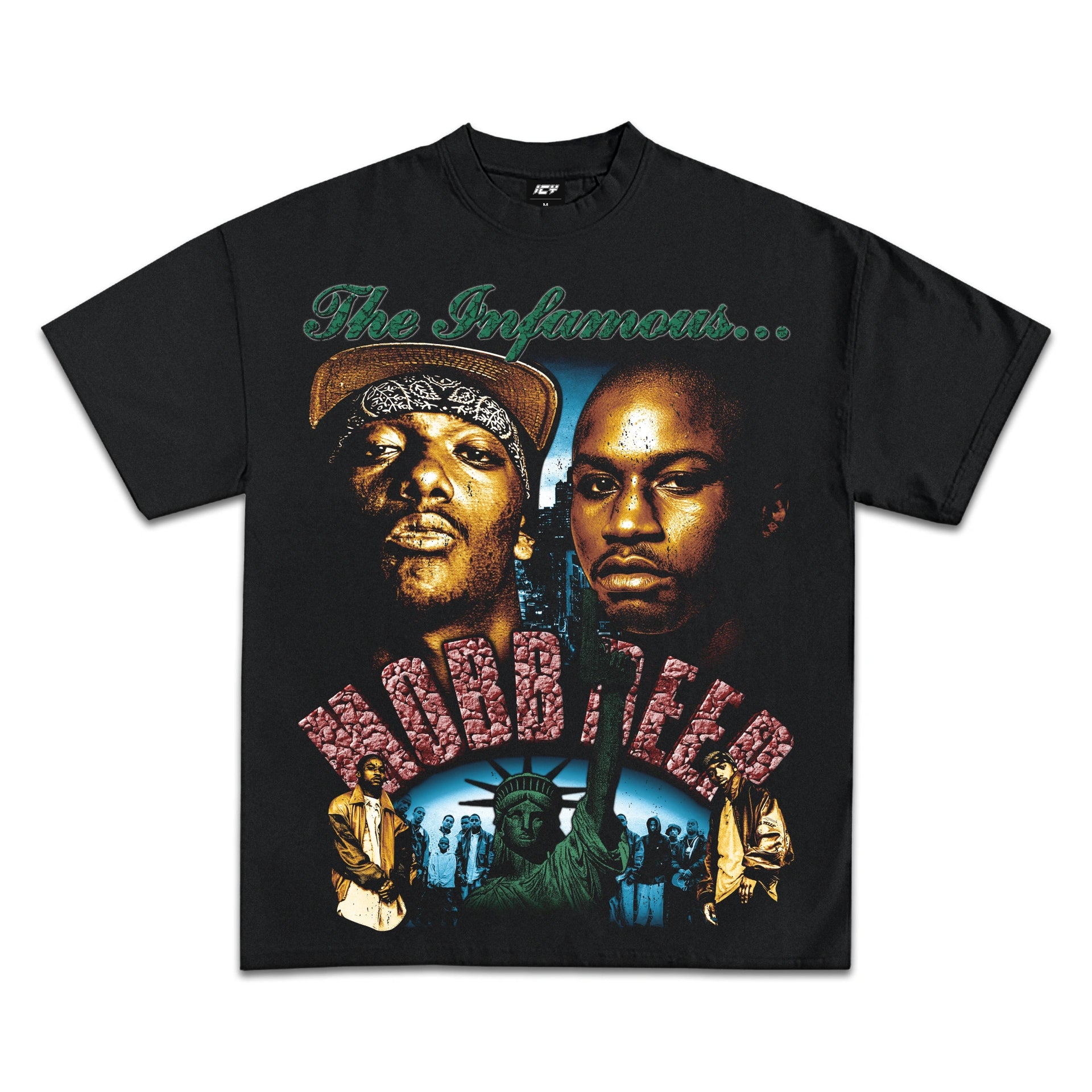 MOBB DEEP Tシャツ L 1993 MOBB DEEP T SHIRTS (BLACK / M)/MOBB DEEP/モブ・ディープ