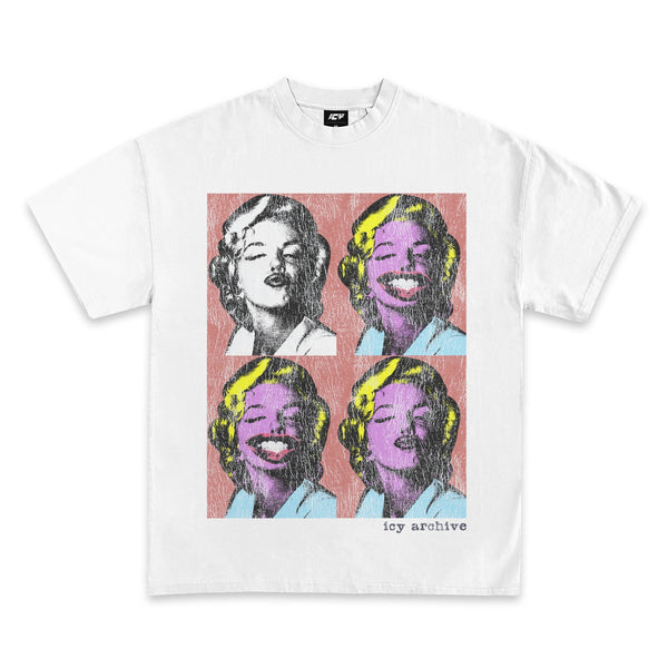 Marilyn Monroe Pop Art Graphic T-Shirt
