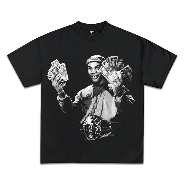 mike tyson gear Mike Tyson Graphic T-Shirt XL / Black