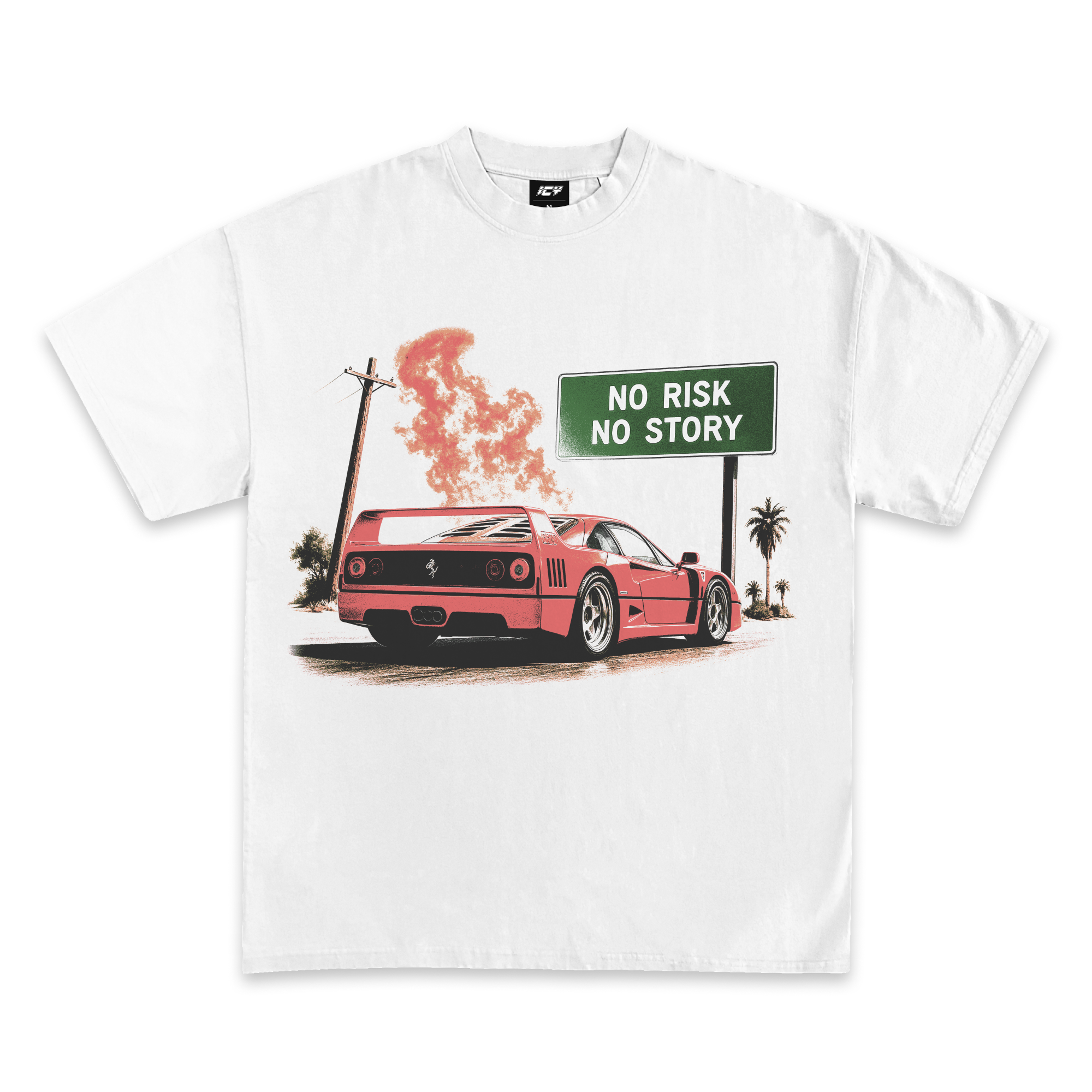 No Risk No Story Graphic T-Shirt
