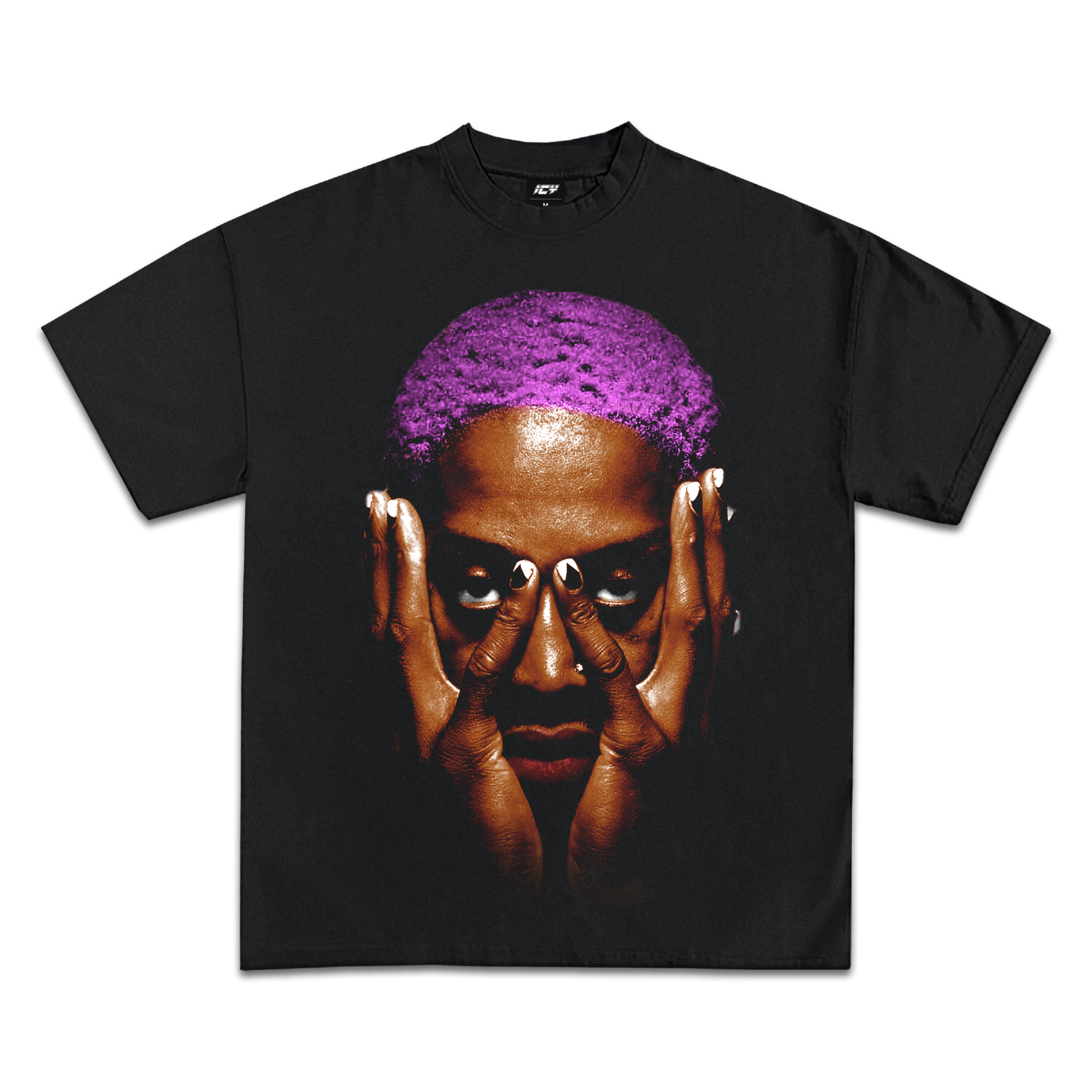 Dennis Rodman Jumbo Purple T-Shirt