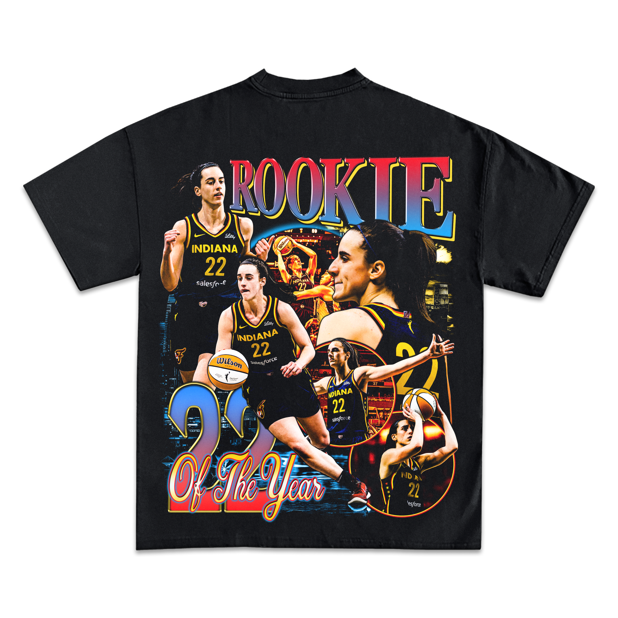 Caitlyn Clark Rookie of the Year Graphic T-Shirt