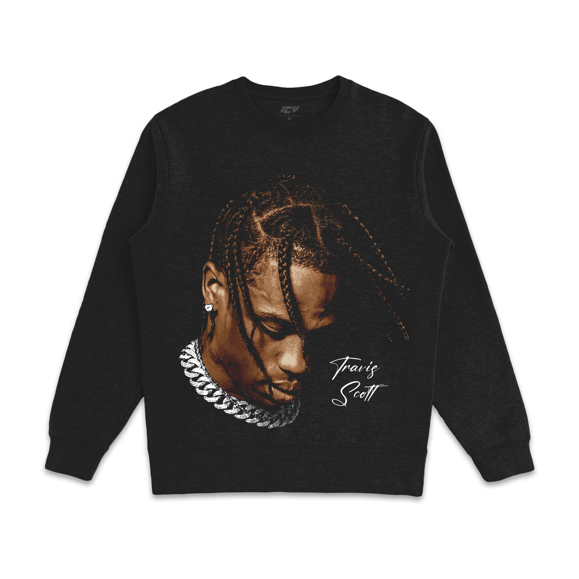 Travis Scott Graphic Crewneck Sweatshirt