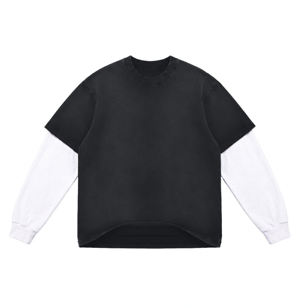 Vintage Box Layered Long Sleeve T-Shirt