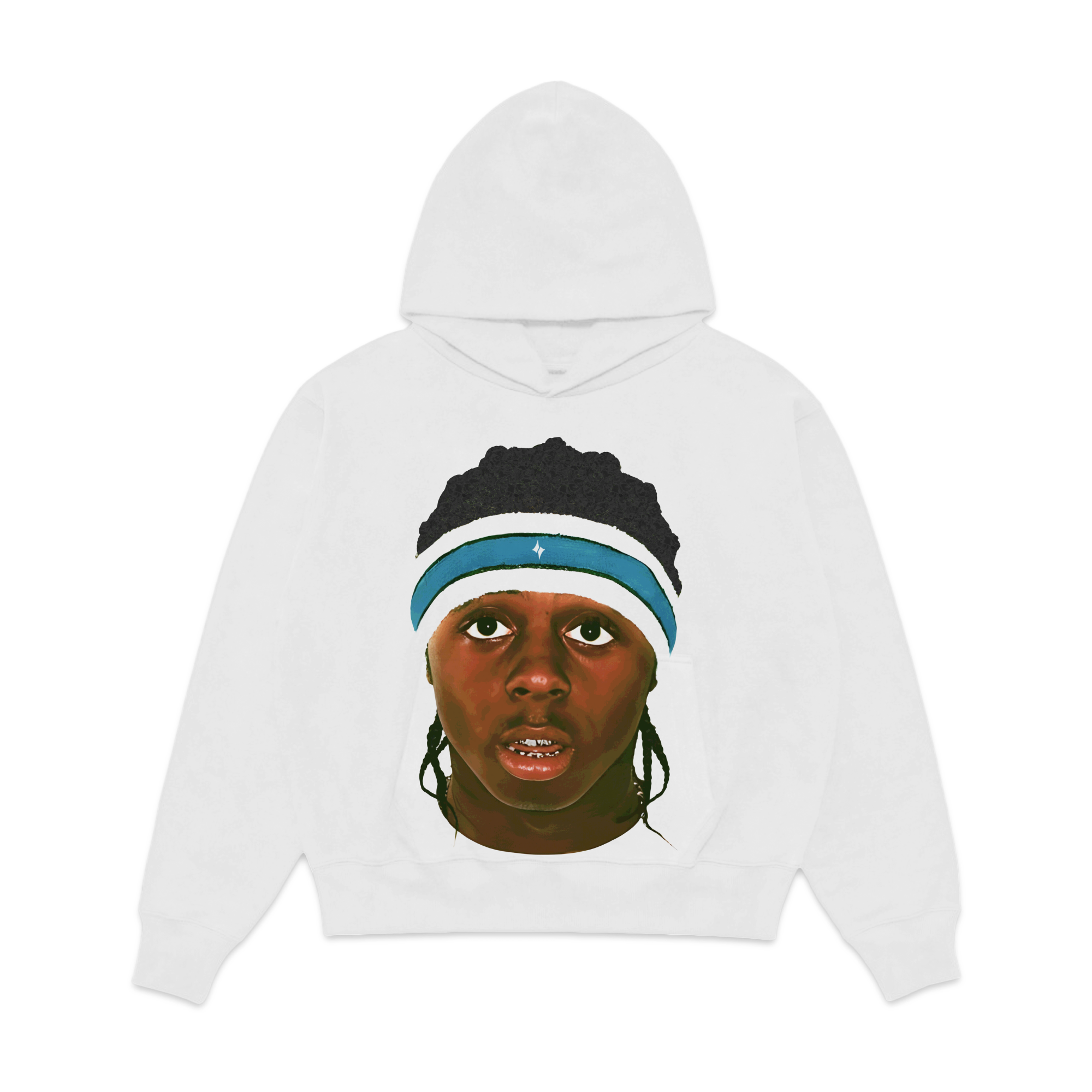 Lil Wayne Jumbo Face Fleece Hoodie