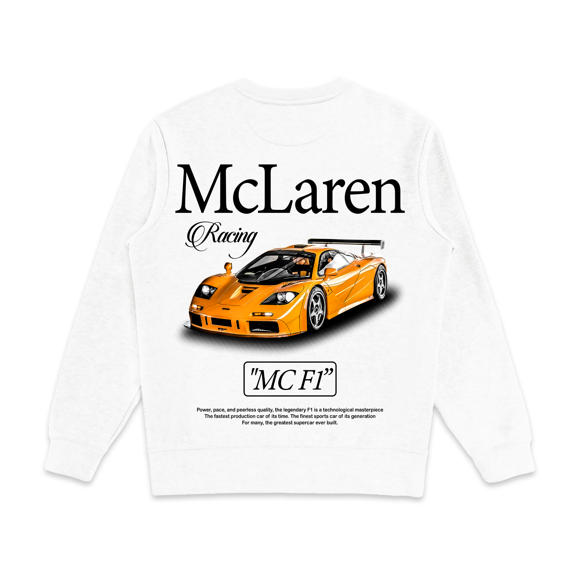 Mclaren Racing Graphic Crewneck Sweatshirt