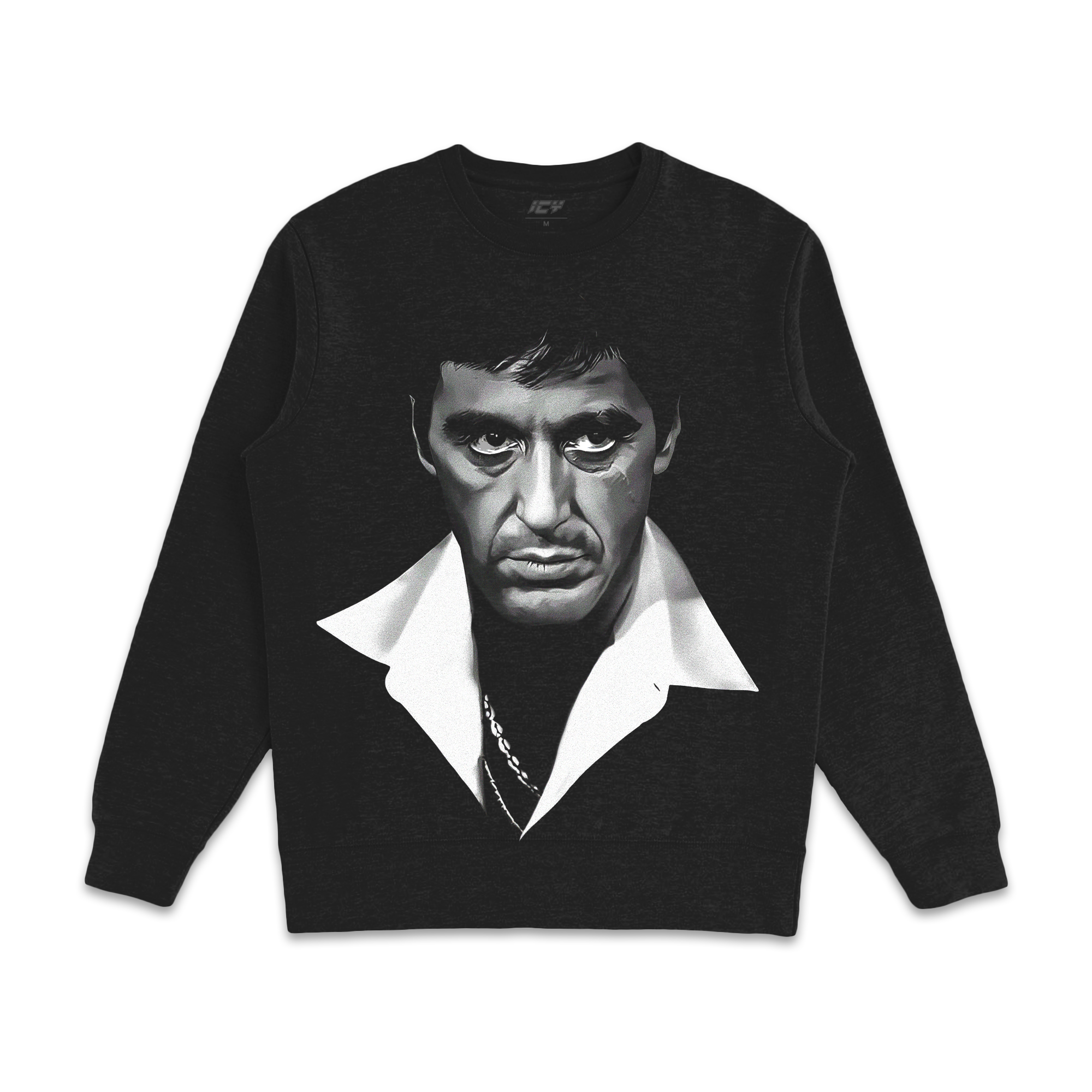 Tony Montana Scarface Graphic Crewneck Sweatshirt