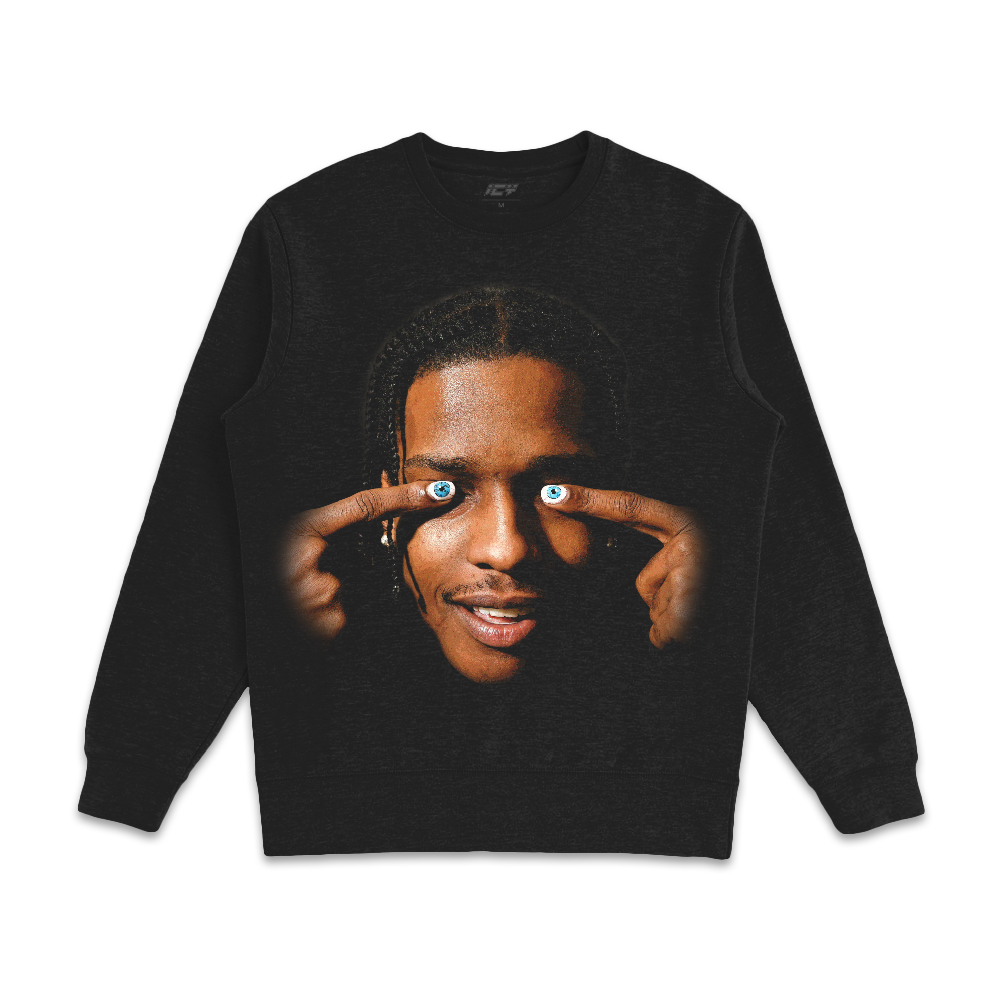 Asap Rocky Icy Exclusive Graphic Crewneck Sweatshirt