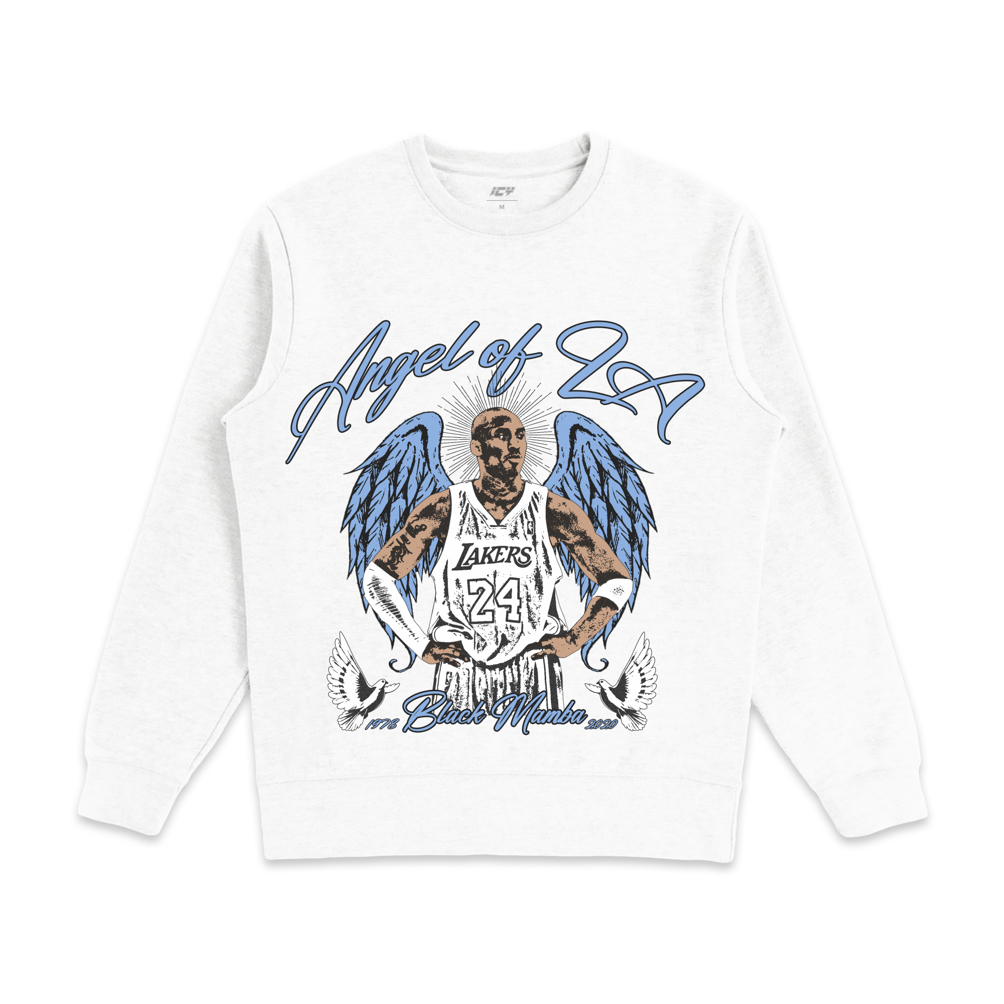 Kobe Bryant "Angel of LA" Graphic Crewneck Sweatshirt