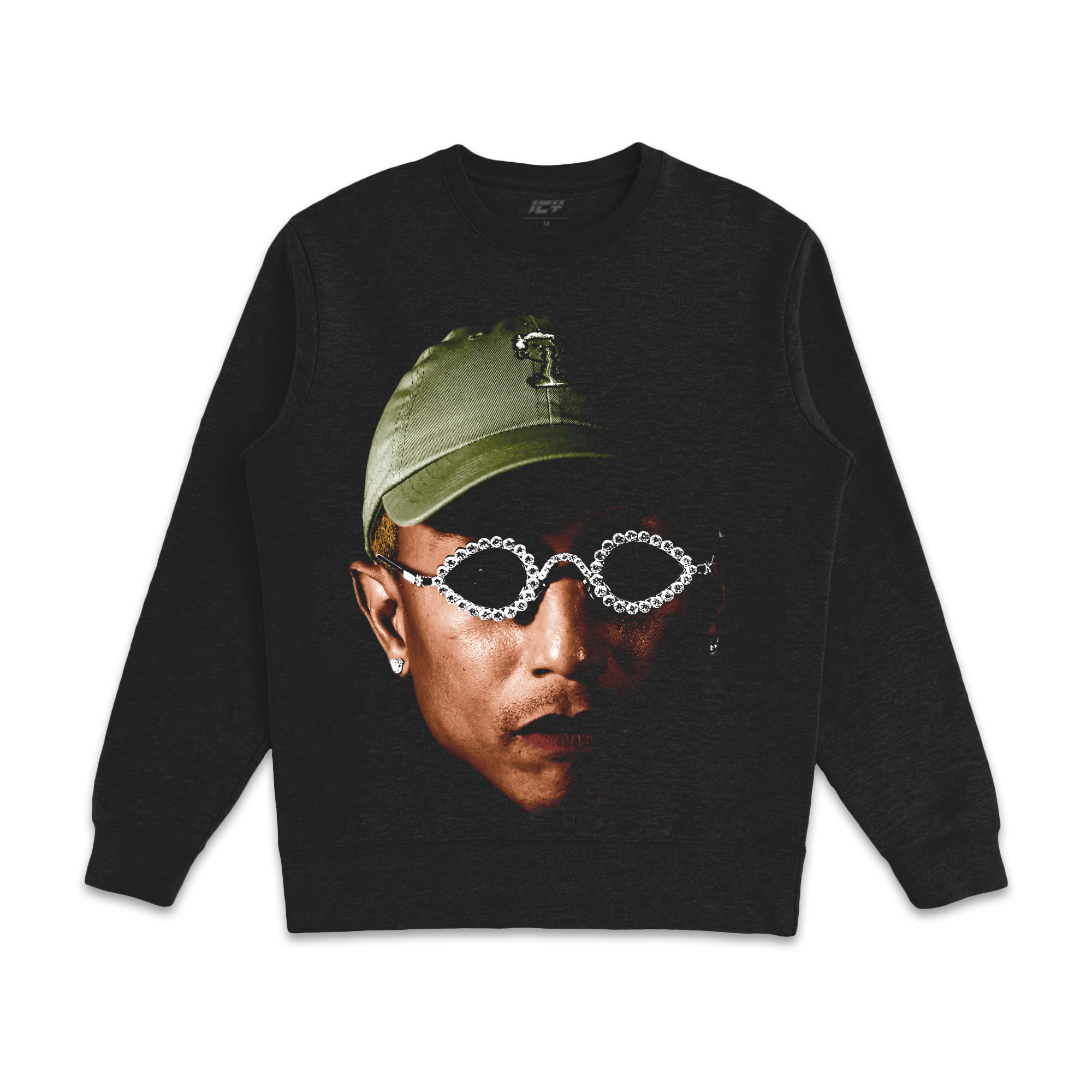 Pharrell Williams Graphic Crewneck Sweatshirt