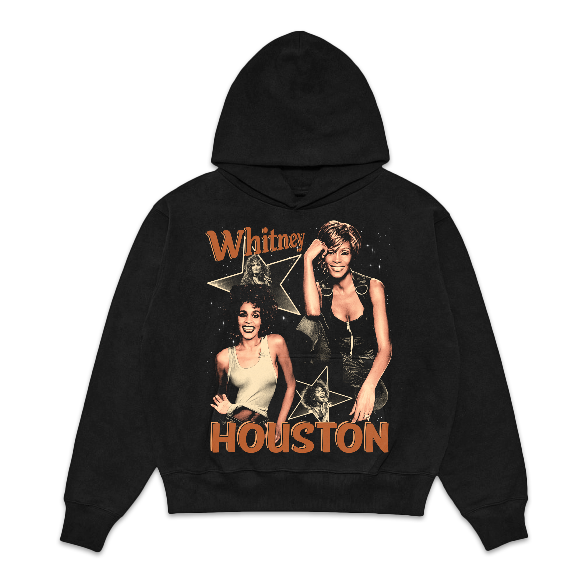 Whitney Houston Graphic Fleece Hoodie