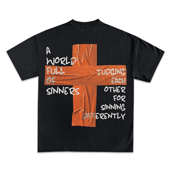 World Full of Sinners Graphic T-Shirt