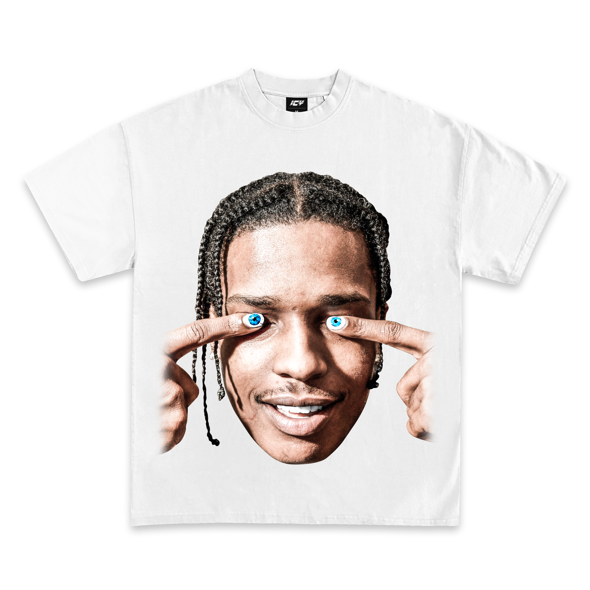 Asap Rocky White Graphic T-Shirt