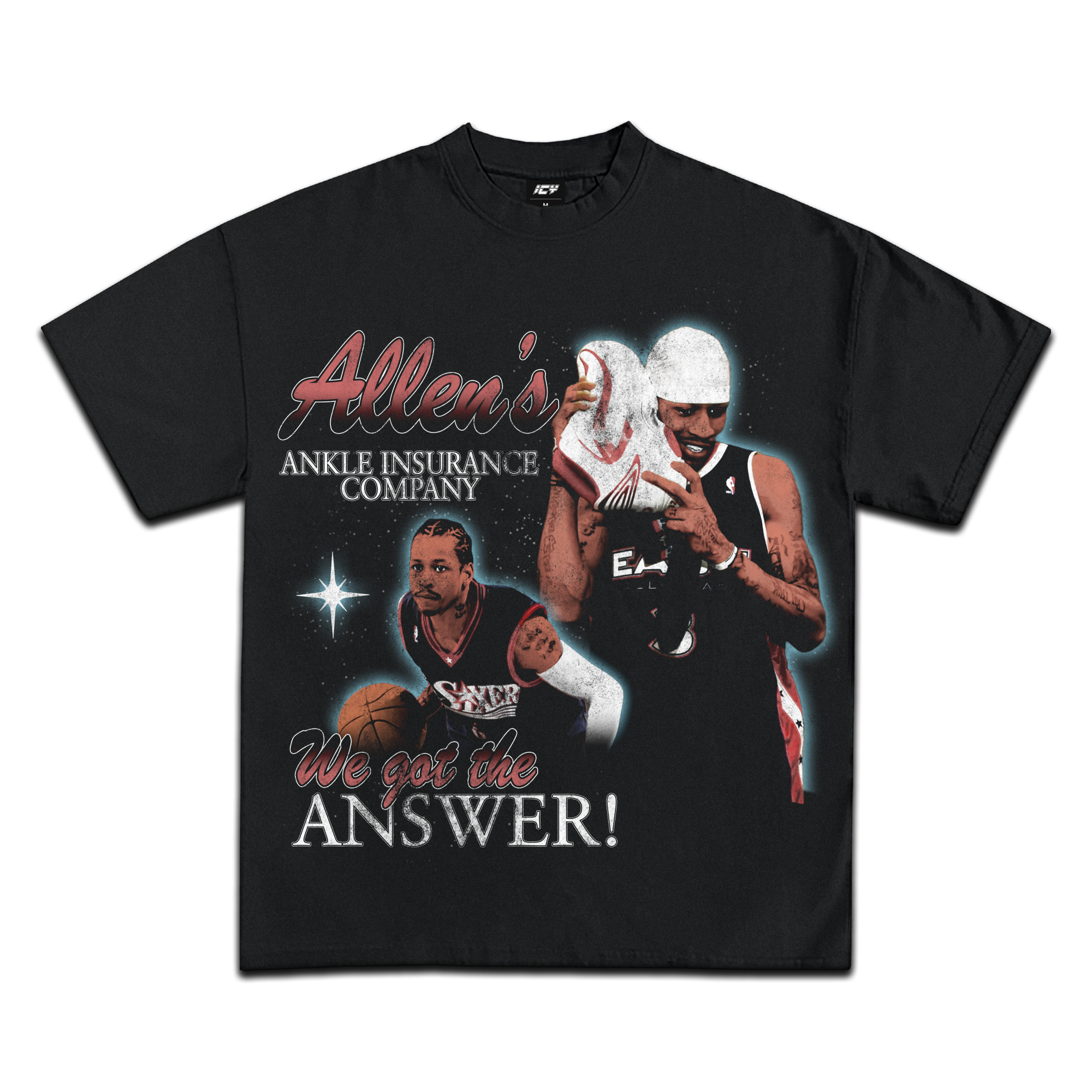 Allen Iverson Ankle Insurance Graphic T-Shirt