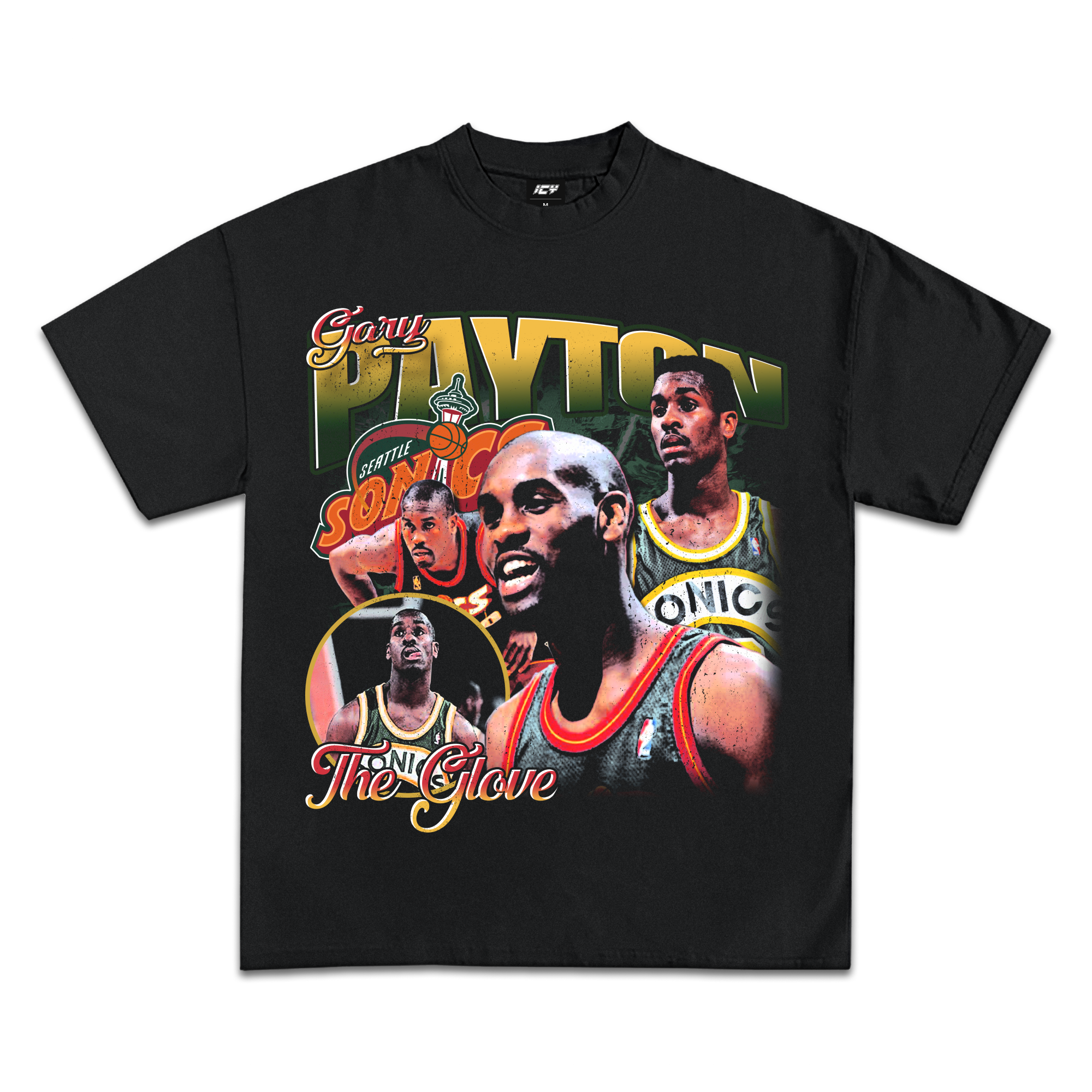 NBA Gary Payton "The Glove" Seattle Sonics Vintage T-Shirt