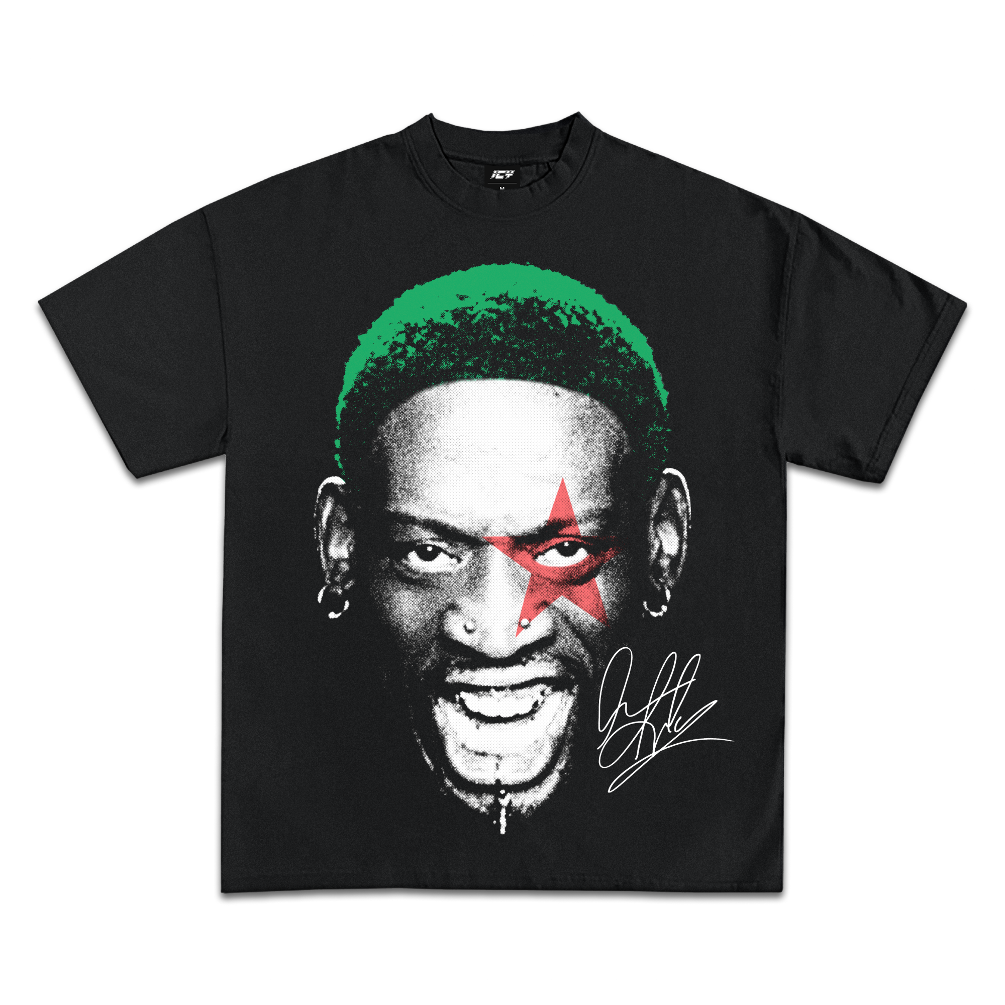 Dennis Rodman Jumbo Signature Graphic T-Shirt