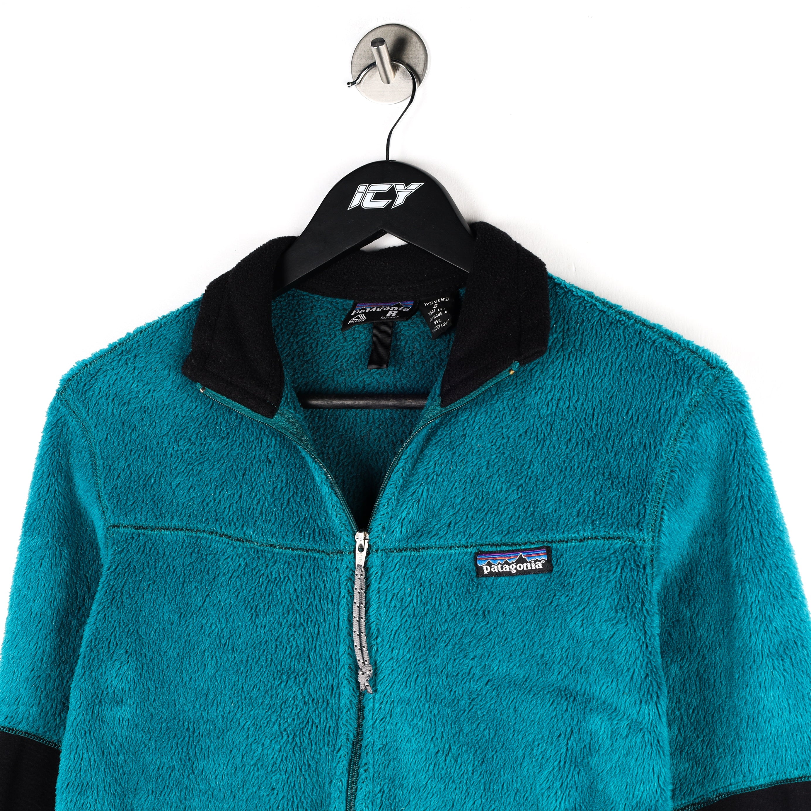 Patagonia fleece zip on sale jacket